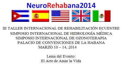 Neurorehabana 2014: Encuentro Internacional de Neurorrehabilitación 2014