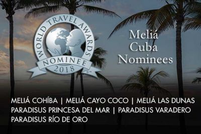 Seis hoteles de Meli Cuba optan por premio internacional.