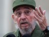 Turistas despiden a Fidel Castro.