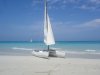 Catamarn en la playa