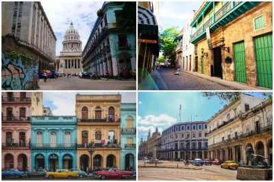 Las calles ms atractivas de La Habana, Cuba.