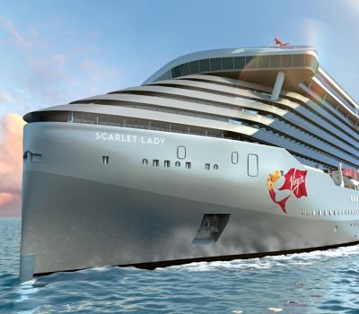 Primer crucero de Virgin Voyages anclar en La Habana.