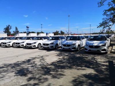 Transtur importa 700 MG para la renta de autos en Cuba.